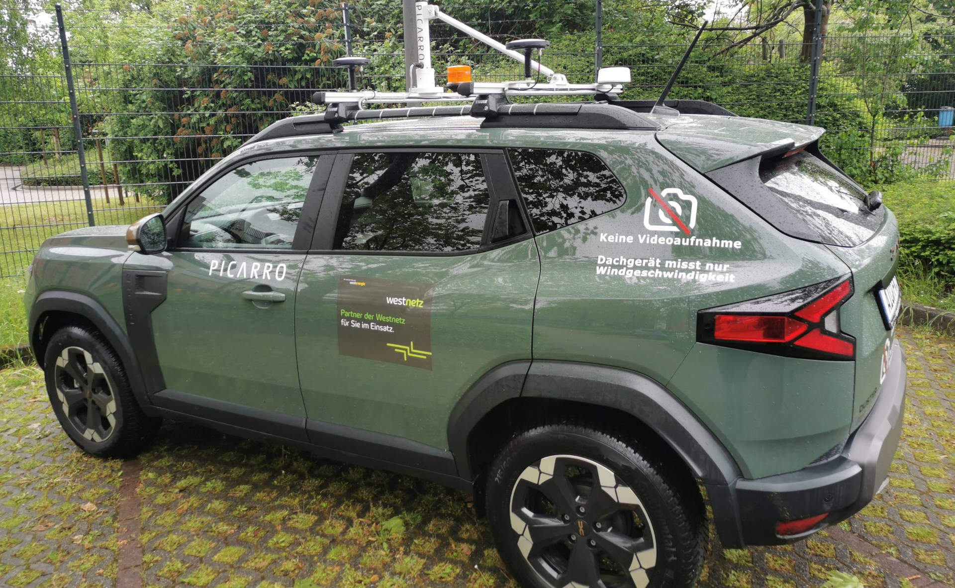 Hightech auf Tour in Düren: Neues Spezialfahrzeug nimmt Methanemissionen ins Visier